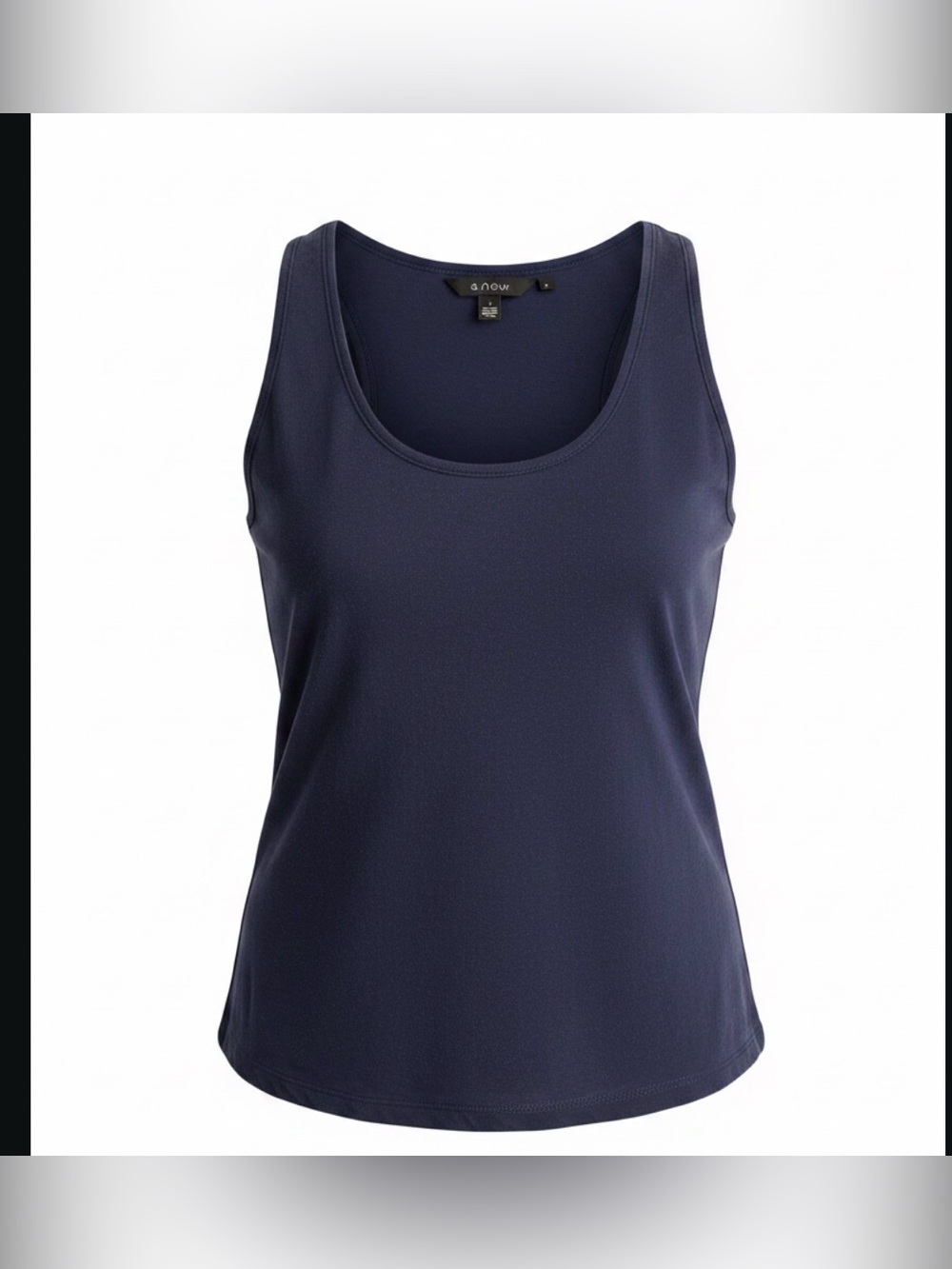 a new day Navy Scoop Neck Tank Top